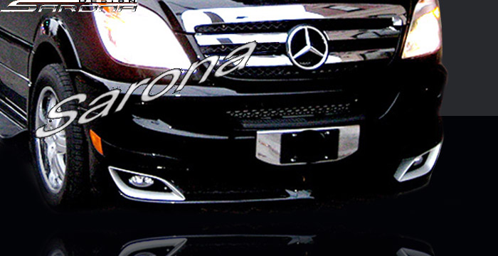 Custom Mercedes Sprinter  Van Front Bumper (2007 - 2013) - $980.00 (Part #MB-141-FB)